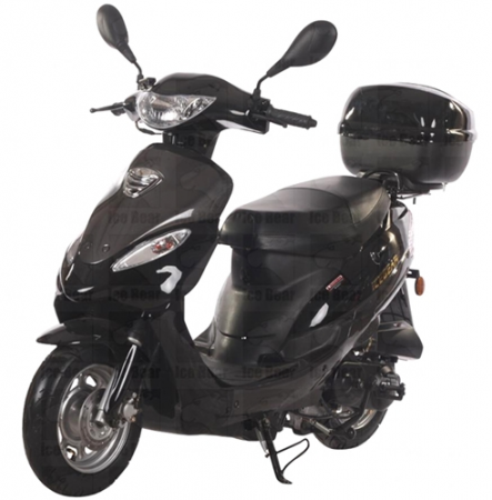 Icebear 50cc 4J Automatic Scooter Black