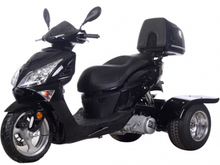 Icebear 150cc Hawk Trike Metallic Black