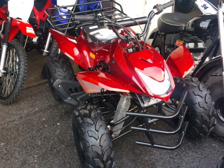 RPS 125cc Shark 8 Kids ATV Front View
