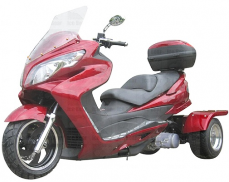 Icebear 150cc Cyclone Trike Metallic Burgundy