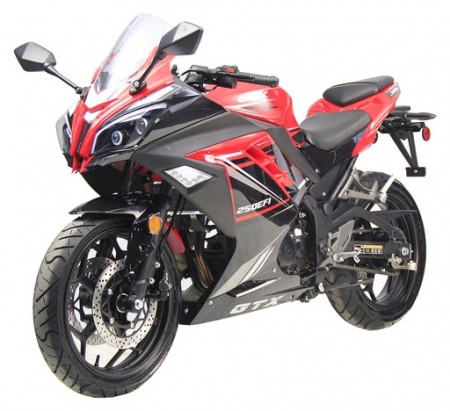 Vitacci GTX 250 Motorcycle EFI - Red