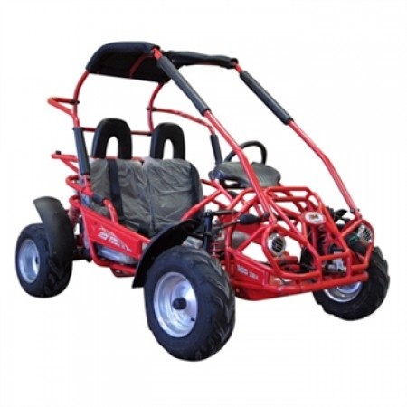 Trailmaster 200Cc Xrx Mid Go Kart CA Carb Approved Red