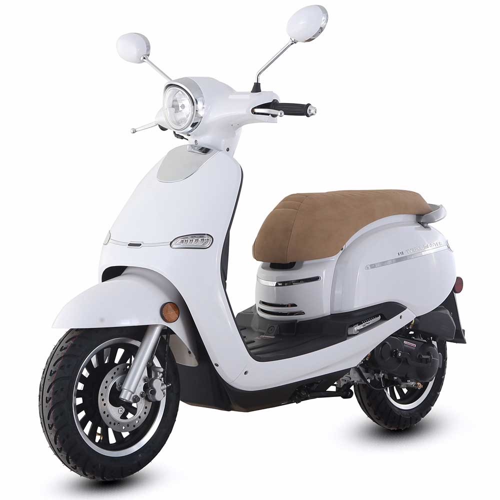 TrailMaster Turino 50A 50cc Moped Scooter 2018 New Arrival Retro ...