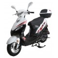 Vitacci SOLANA 49cc QT-5 Scooter, 4 Stroke, Air-Forced Cool, Single Cylinder - White