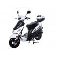 TaoTao 50cc ATM 50A1 Gas Scooter Moped White