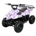 Vitacci Hawk 110cc Kids ATV Purple Camo