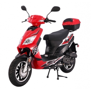 Tao Tao 50cc Thunder Gas Scooter Moped red