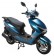 Vitacci Cycle 50cc Denali Gas Scooter Moped Blue