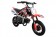 Coolster 70cc Mini-Pro Pit Dirt Bike orange right 45 degree