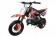 Coolster 70cc Mini-Pro Pit Dirt Bike orange left 45 degree
