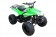 Coolster 125cc 3125A2 Fully Automatic Mid Size ATV w/ Aluminum Wheels Green