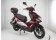 Vitacci Zoom 50 Scooter Burgundy 