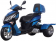 Icebear 150cc Hawk Trike Blue Black