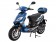 Tao Tao 50cc Thunder Gas Scooter Moped Blue