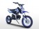BMS PRO 125 125cc Racing Competition Pit Bike with Knobby Wheels blue