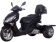 Icebear 150cc Hawk Trike Metallic Black