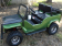 RPS Mini Jeep 125cc Go Kart, 3-Speed with Reverse, Chrome Wheels - Army Green