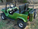 RPS Mini Jeep 125cc Go Kart, 3-Speed with Reverse, Chrome Wheels - Army Green