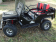RPS Mini Jeep 125cc Go Kart, 3-Speed with Reverse, Chrome Wheels - Black