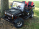 RPS Mini Jeep 125cc Go Kart, 3-Speed with Reverse, Chrome Wheels - Black