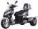 Icebear 150cc Hawk Trike Silver Black
