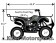 Tao Tao 150cc SportMax Adult ATV Dimensions