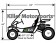TaoTao 110cc Kids Go Kart Dimensions