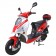 TaoTao 50cc EuroPlus Gas Scooter Moped Red
